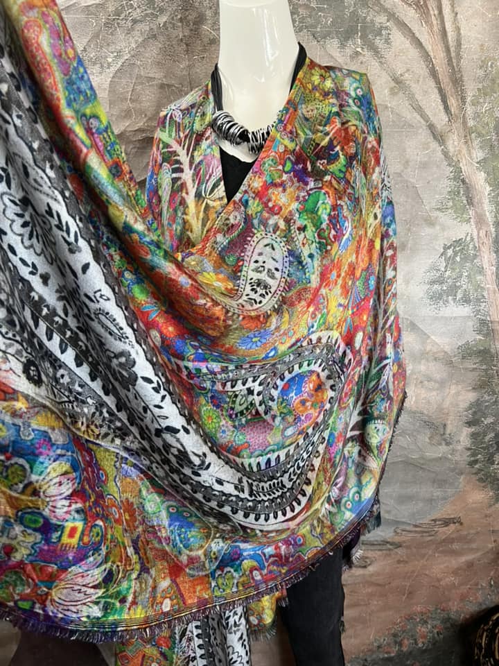 anu wool shawl