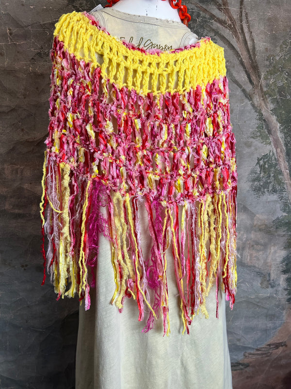 0000A Cathi's Artisan Dusters-Pink/Yellow