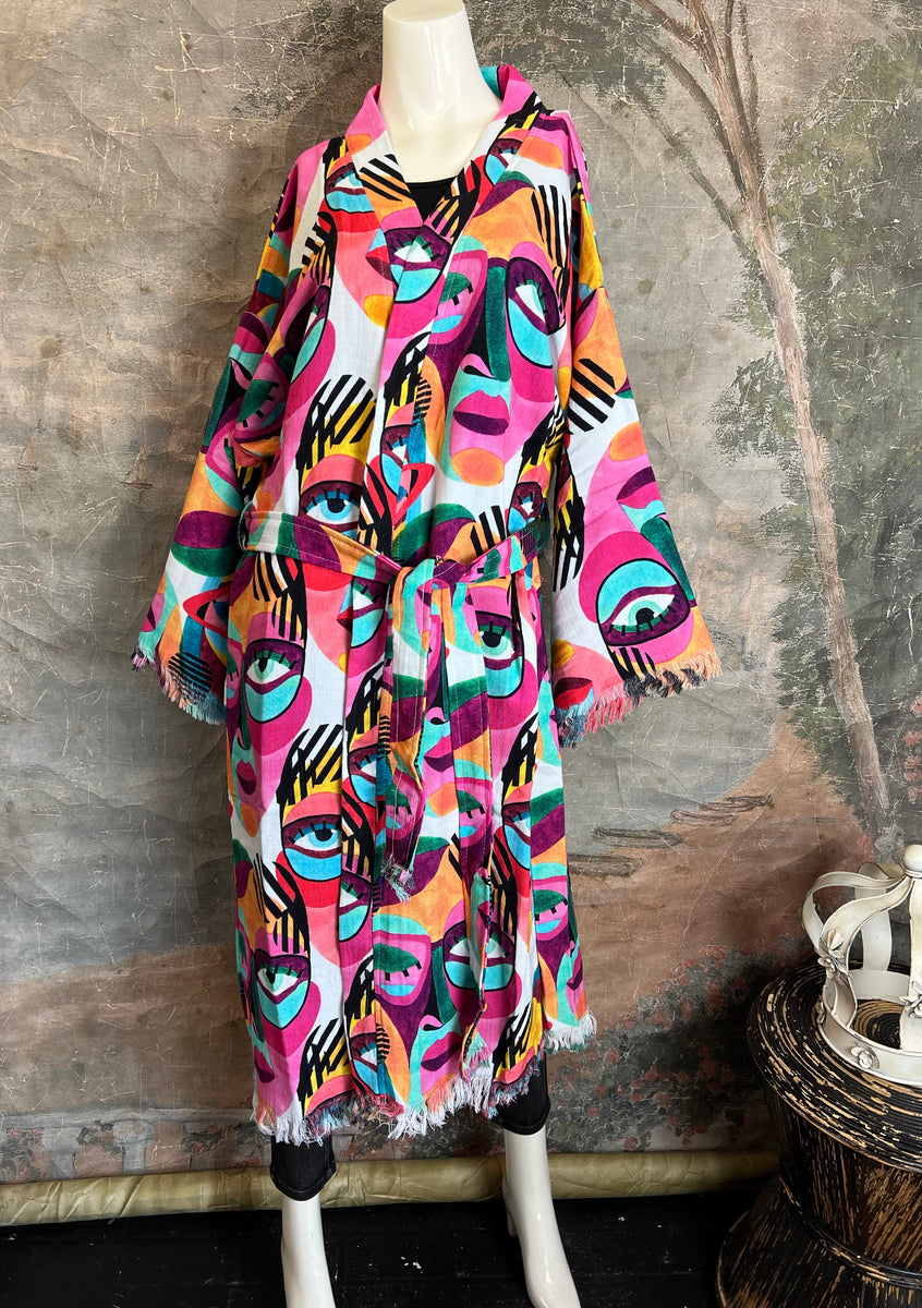 41023 Picasso Kimono Robe – Absolutely Abigail's