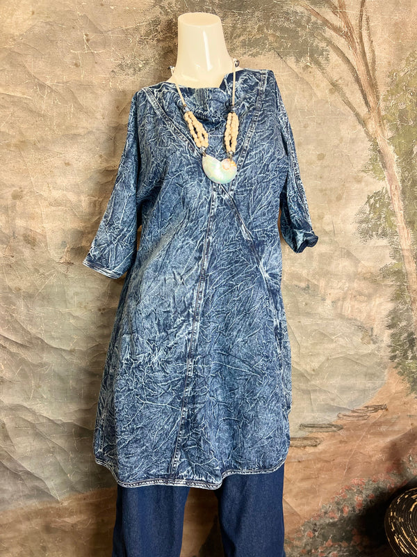 RS861A Denim Geneva Tunic