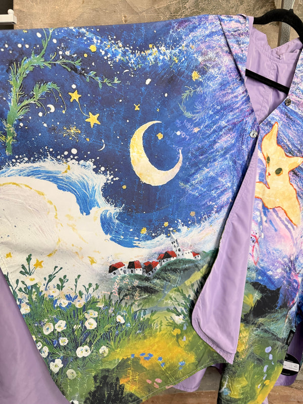 Inoah's Artful 2 Look Raincape-Cats Dream