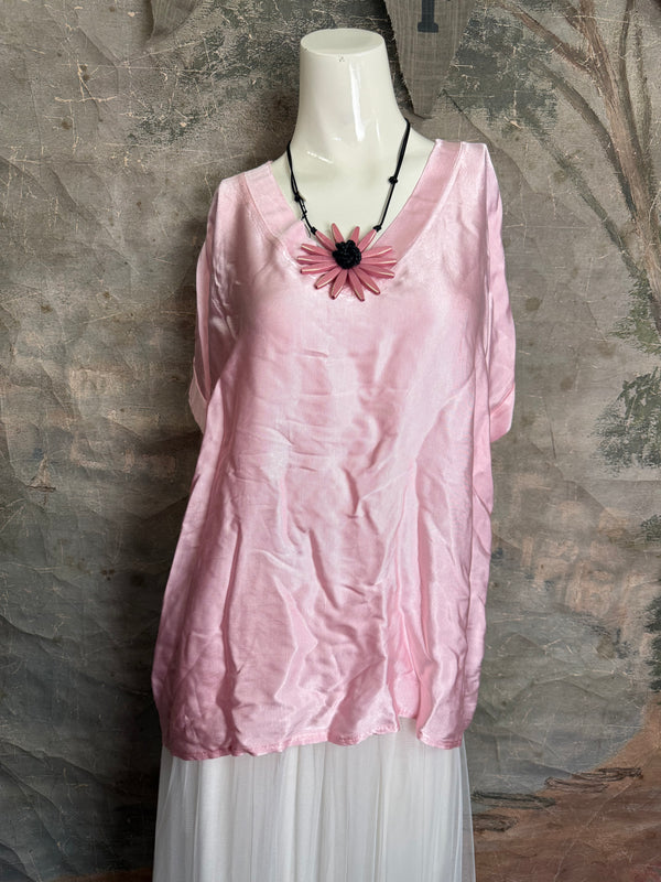 BBZ-312 Ragle Italy Top-Blush Pink