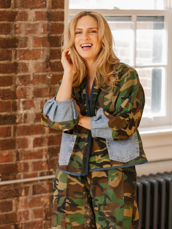 5646 Nevada Camo Mix Cardigan