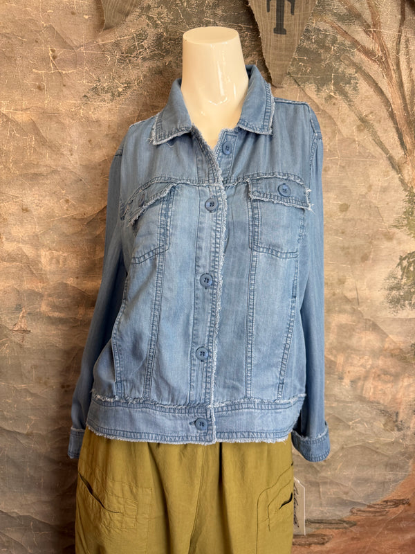 LIN7403 LULA B TRAVEL JKT-Denim