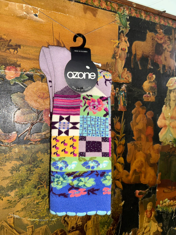 WW13 American Quilt Socks-sweet pinks