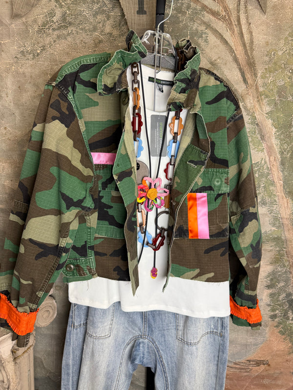 CT Remix Camo Spunk Ruffled Jkt