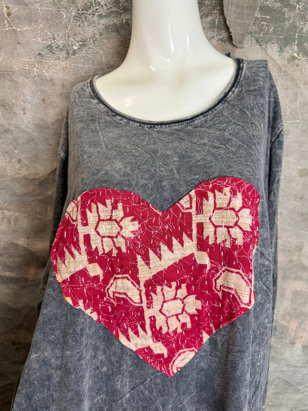 Romance Story T-Shirt Dress-#1