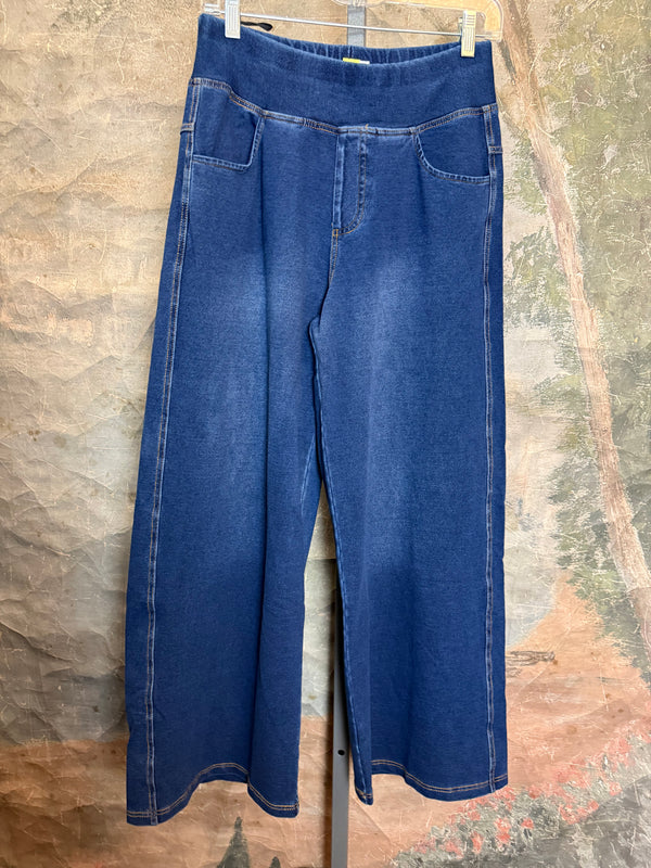 30139N21 Wide Leg Pant-Bluebird