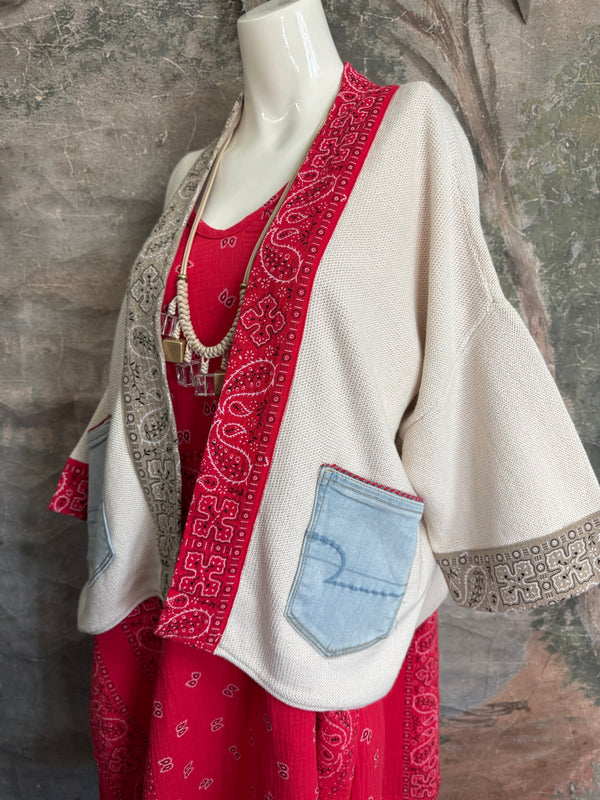 5771 Bandana Cardigan