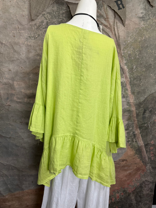 MP-HLT651 Baby Doll Top-Kiwi