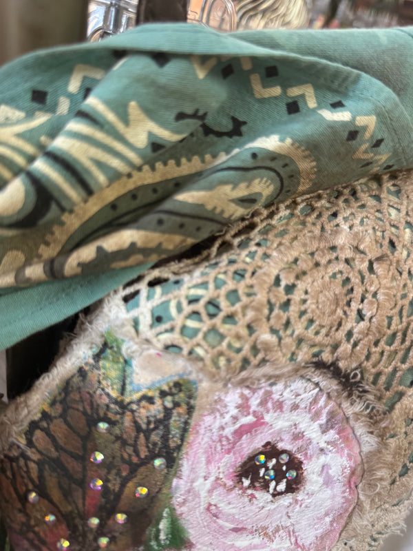 ARB Hand Painted Bandana-Sage