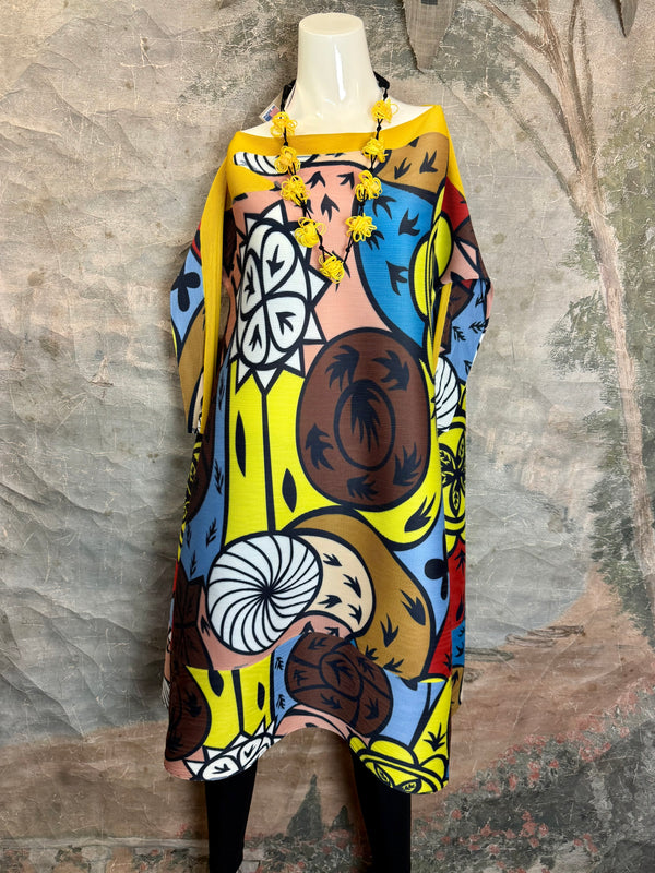 87585 Kinetics Artistry Dress-YellowMix