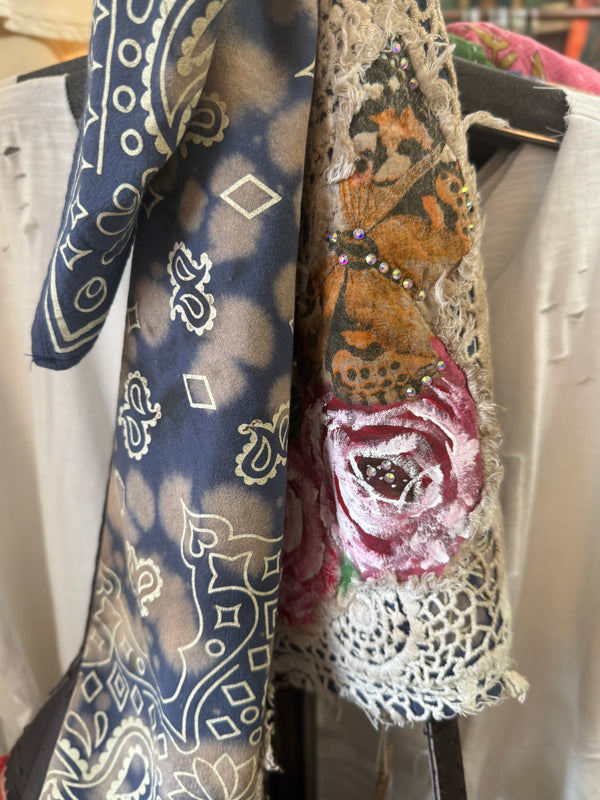 ARB Hand Painted Bandana-Sage
