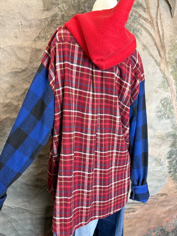 0003G PW Mix-Match Flannel Jacket-#6
