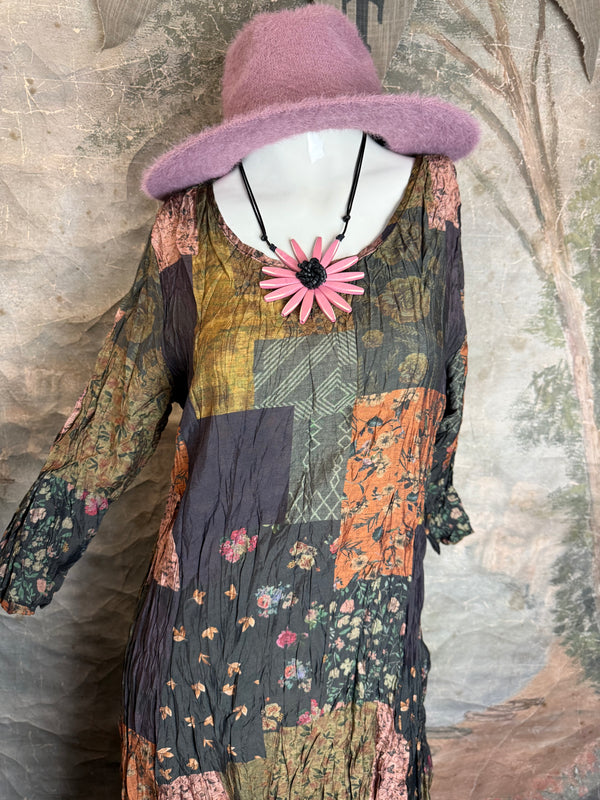 25517 Crushed Sharkbite Dress