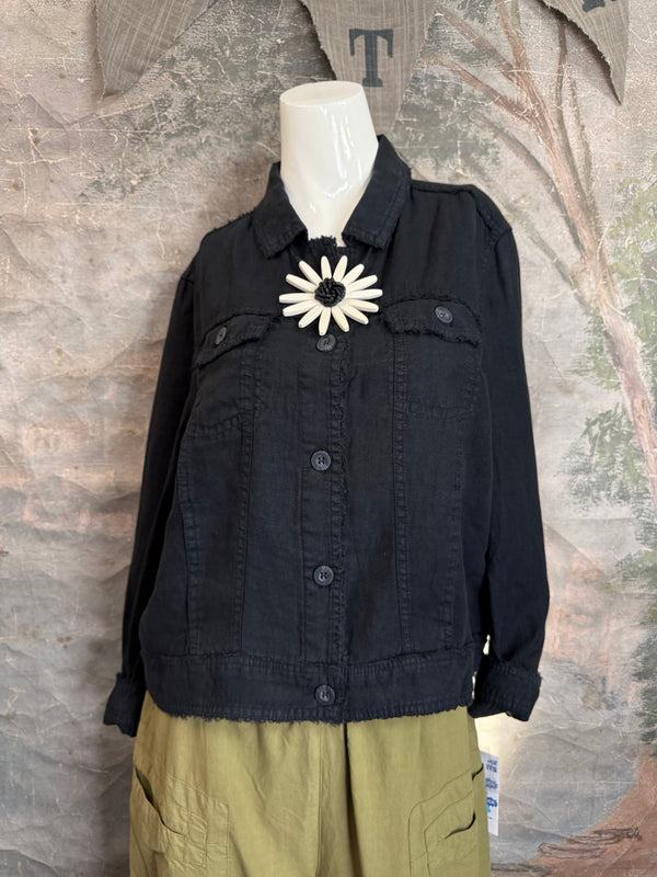 LIN7403 LULA B TRAVEL JKT-Black