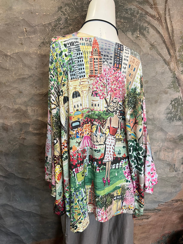 T1369K White Knit Whimsy Top-City Gal Shopper