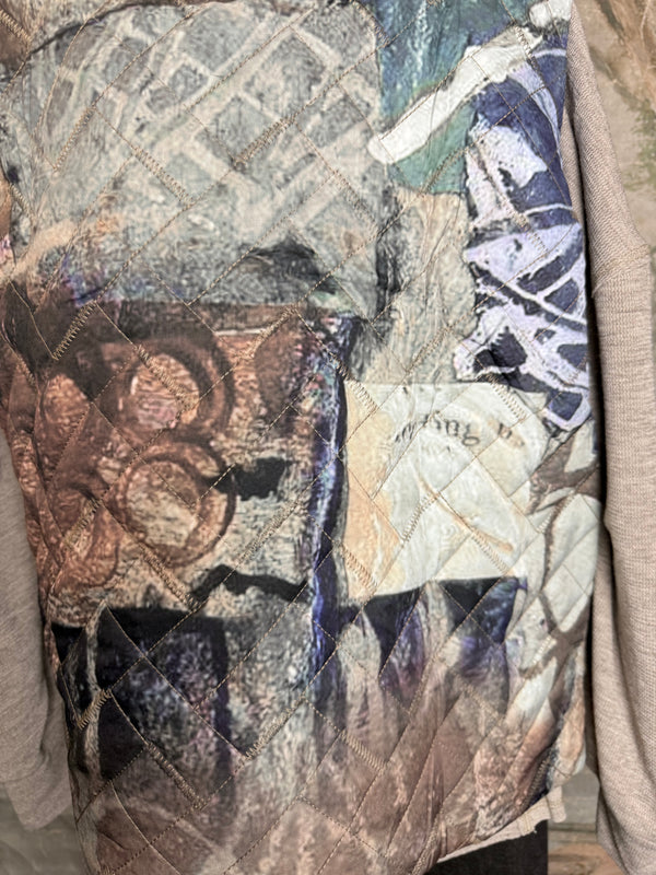 25722 Double Zip Puffer Vest