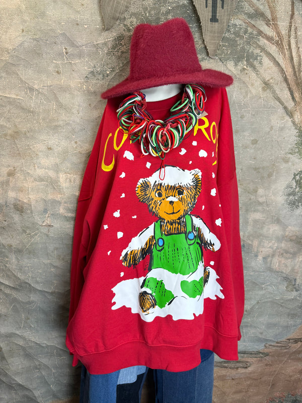 Corduroy Bear X-Mas Sweatshirt