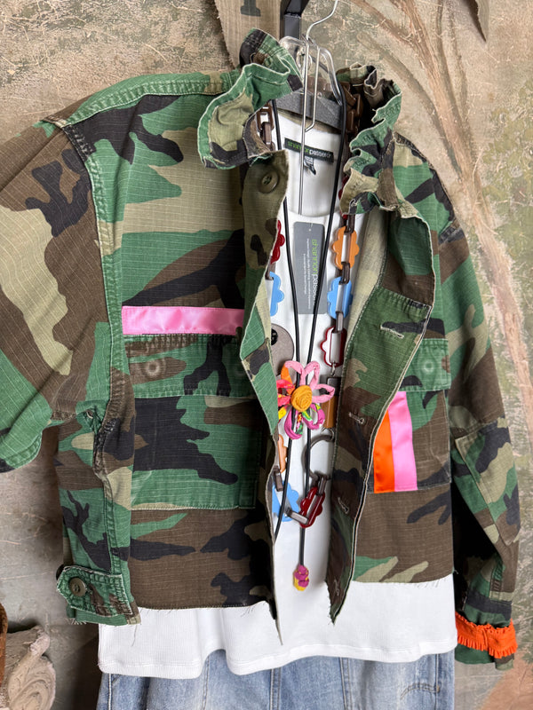 CT Remix Camo Spunk Ruffled Jkt
