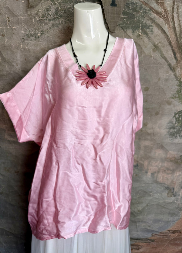 BBZ-312 Ragle Italy Top-Blush Pink