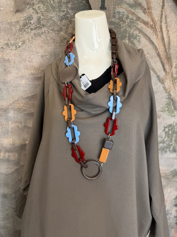 4129 Cowlneck Big Top-Taupe