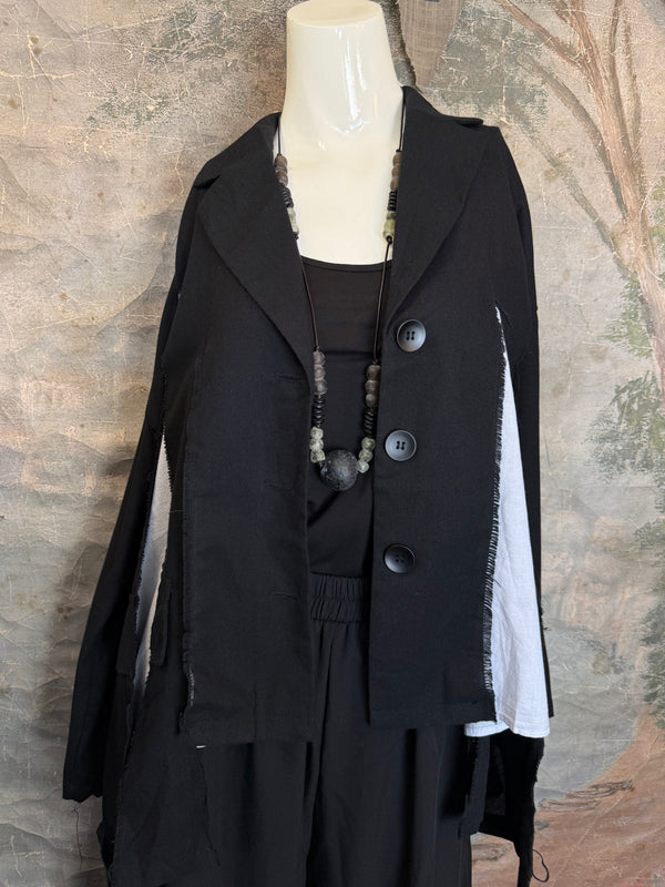 68581 Jacket Blazer W/Trim