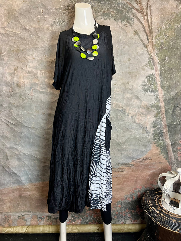 25072 Euro Crush Mixed Dress
