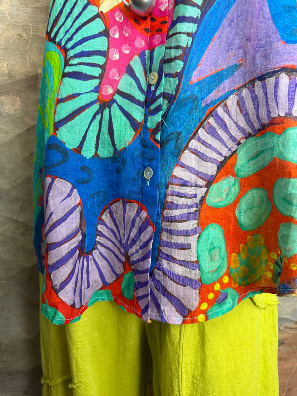 CP-92527 Abstract Blouse
