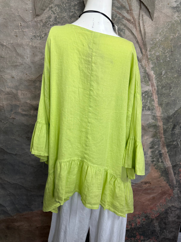 MP-HLT651 Baby Doll Top-Kiwi