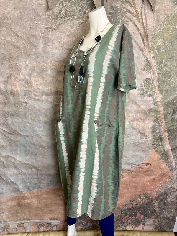 90847T-62 San Fran Dress-Olive