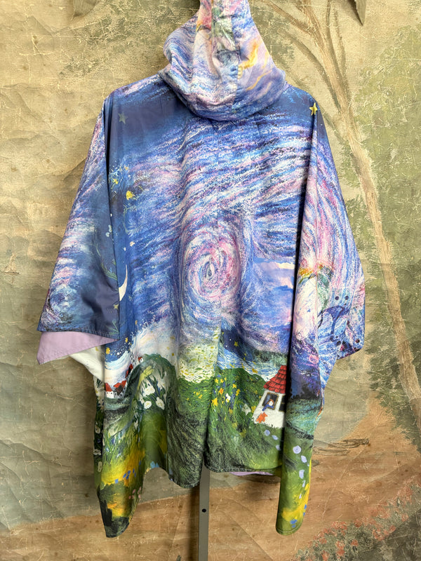Inoah's Artful 2 Look Raincape-Cats Dream