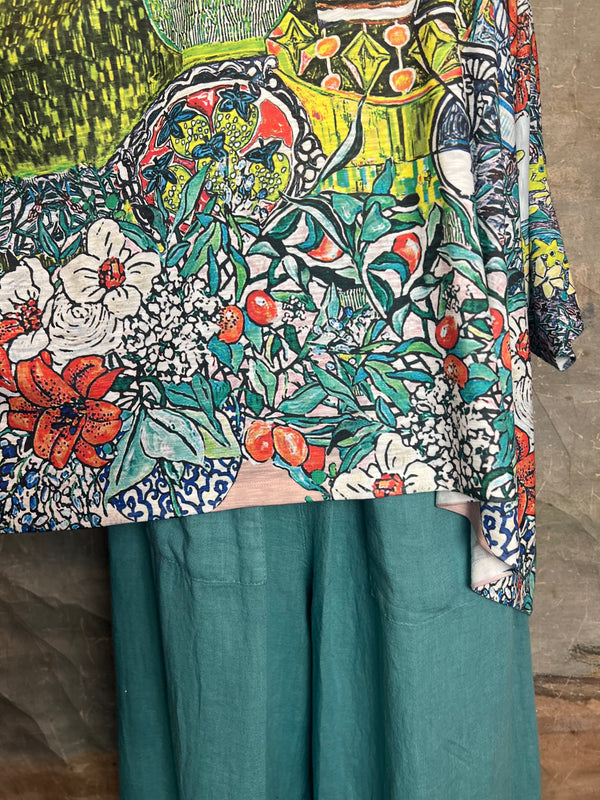 T1369K White Knit Whimsy Top-Spring Has Sprung
