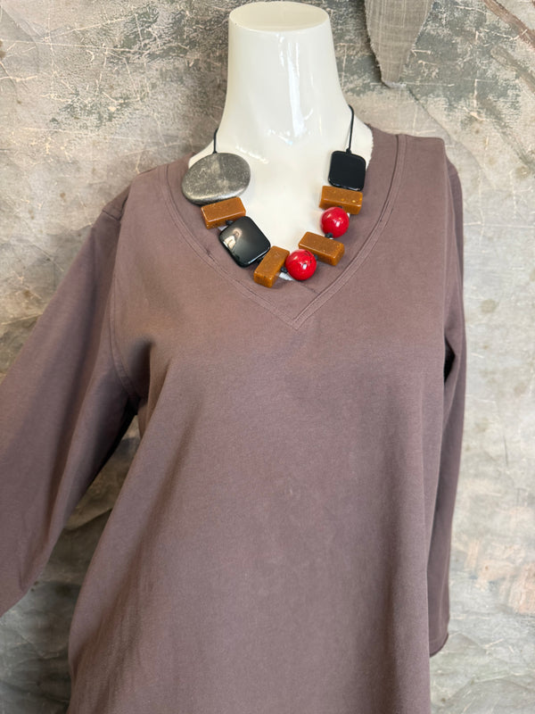 A3002150 Long Slv Tunic Tee-Enrich