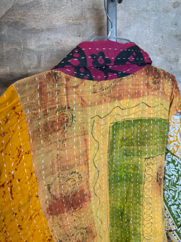 SS6148 Funky Kantha Jacket-Marley C