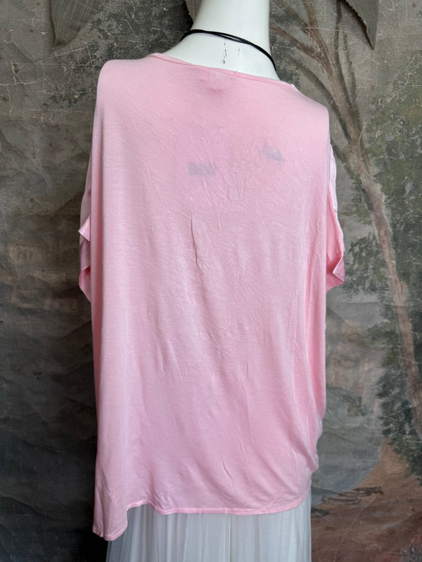 BBZ-312 Ragle Italy Top-Blush Pink
