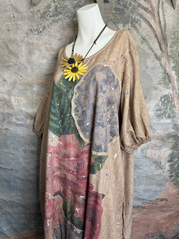 ARB Linen Rose Dress