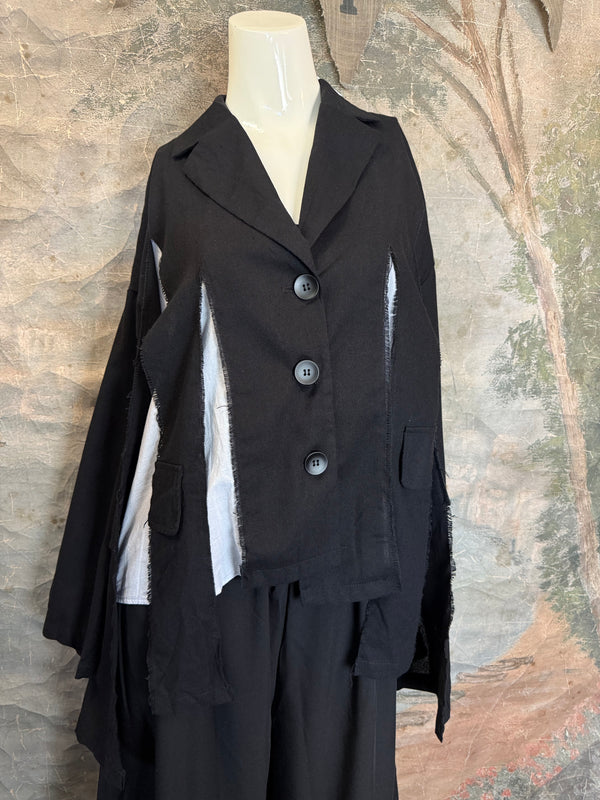 68581 Jacket Blazer W/Trim