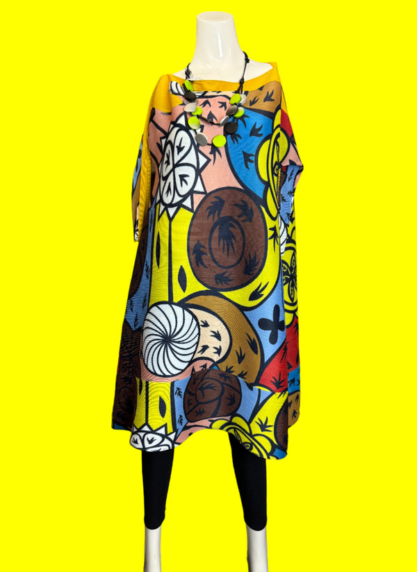 87585 Kinetics Artistry Dress-YellowMix