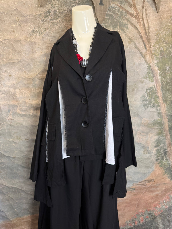 68581 Jacket Blazer W/Trim