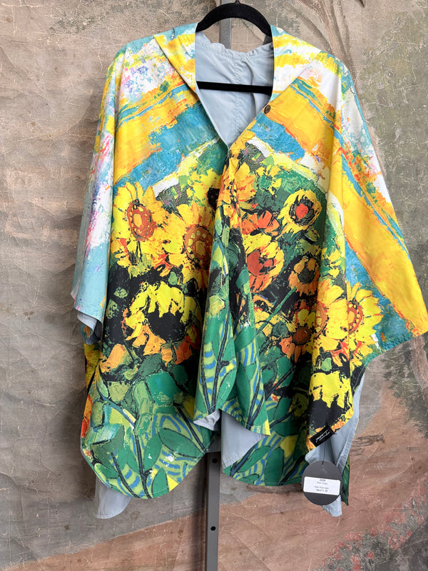 Inoah's Artful 2 Look Raincape-Sunny Days