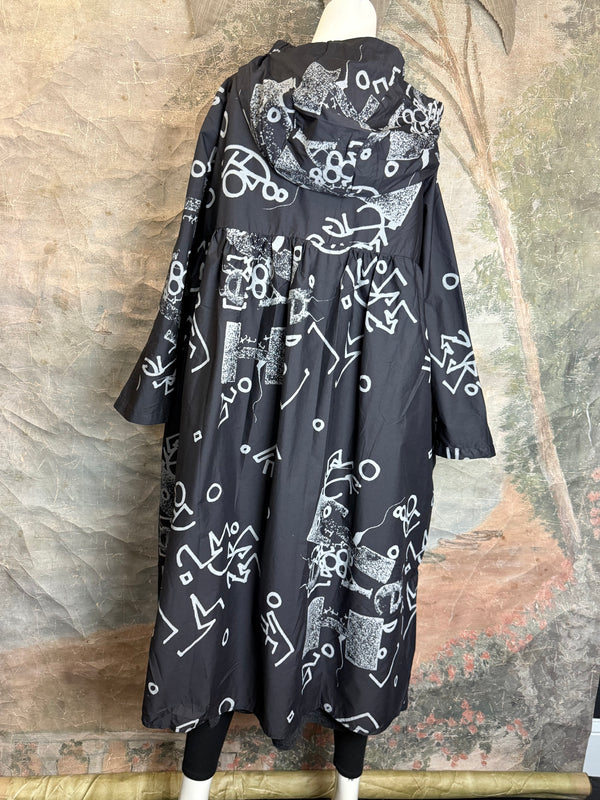 1029 City Scribble Jacket-Gray