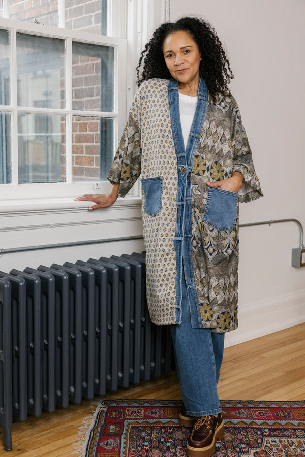 5211 Denim Mix Janis Cardigan