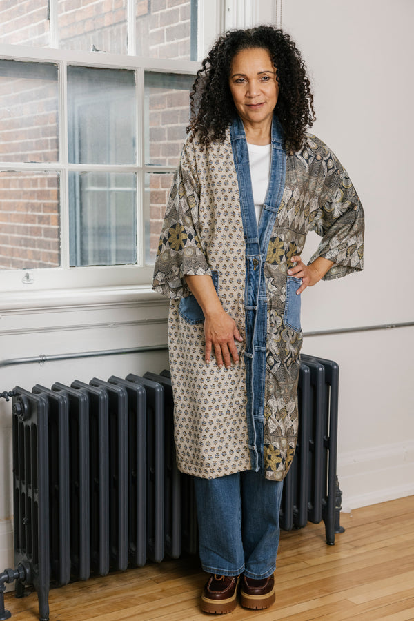 5211 Denim Mix Janis Cardigan