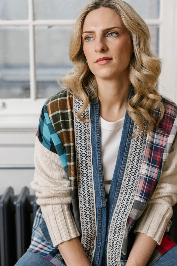 5875 Hand-Knit Addison Sweater- Mix 1