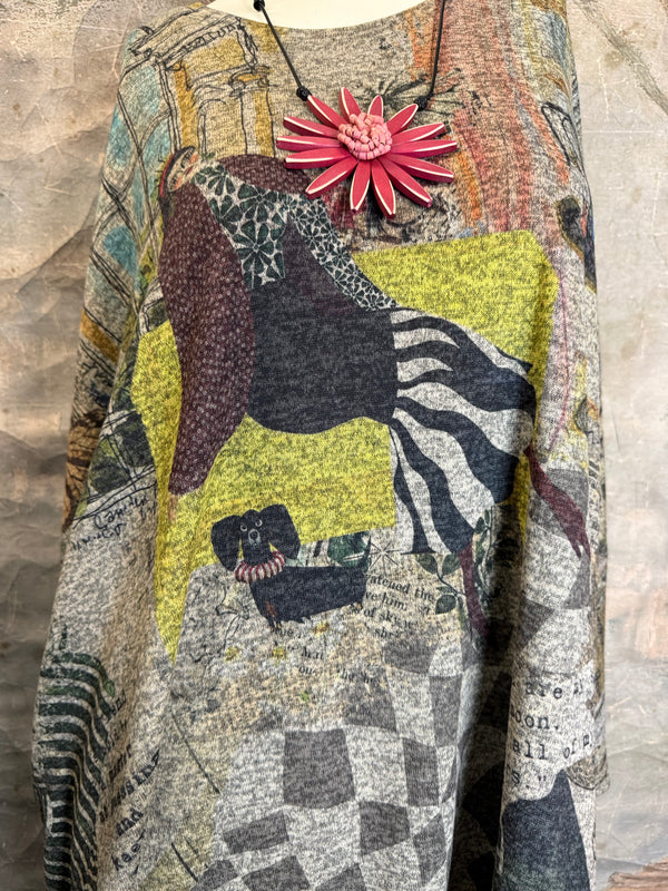 T805CN Crew Neck Top-Miss.Camille