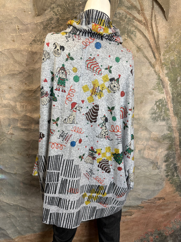 T809BG Cowlneck Pullover