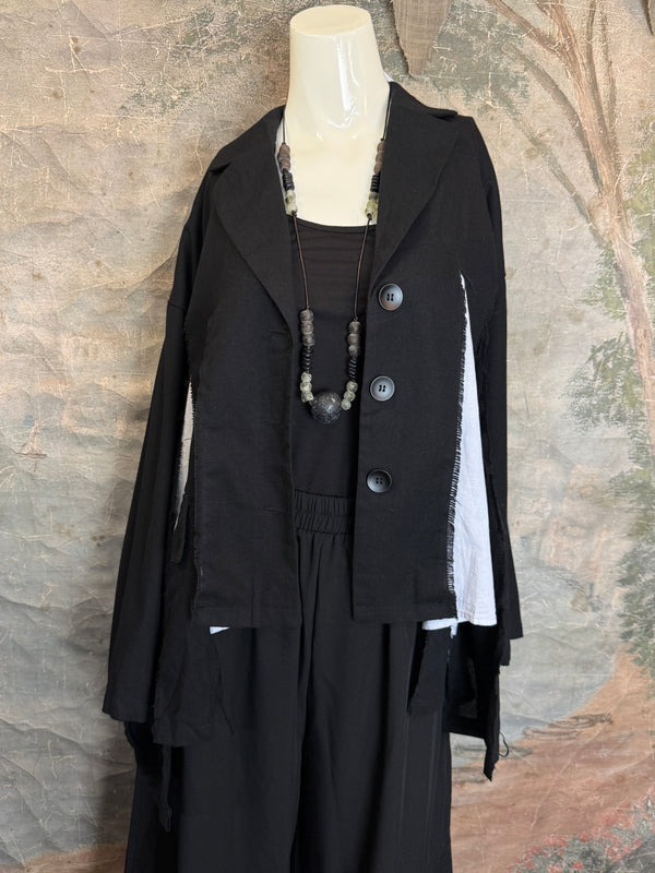 68581 Jacket Blazer W/Trim