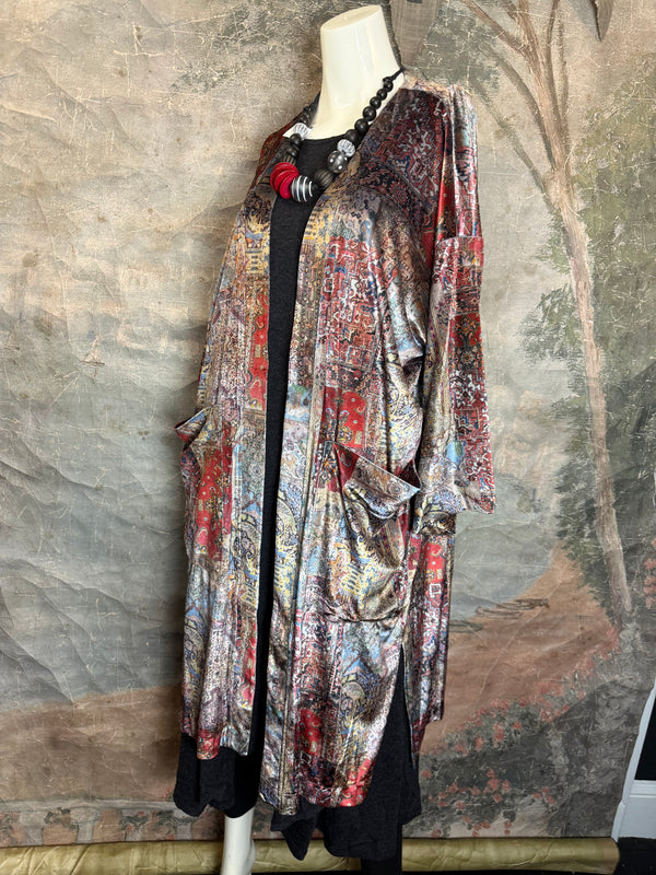 1821 Anne Velvet Cardigan