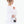 Load image into Gallery viewer, White oversized sweatshirt tee with colorful cartoon teddy bear print and black bow detail, casual kawaii style - 2
